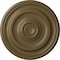 Ekena Millwork Kepler Traditional Medallion (For Canopies up to 2 5/8"), 11 7/8"OD x 1 1/4"P, Mississippi Mud CM12KPMMF - alternate 1